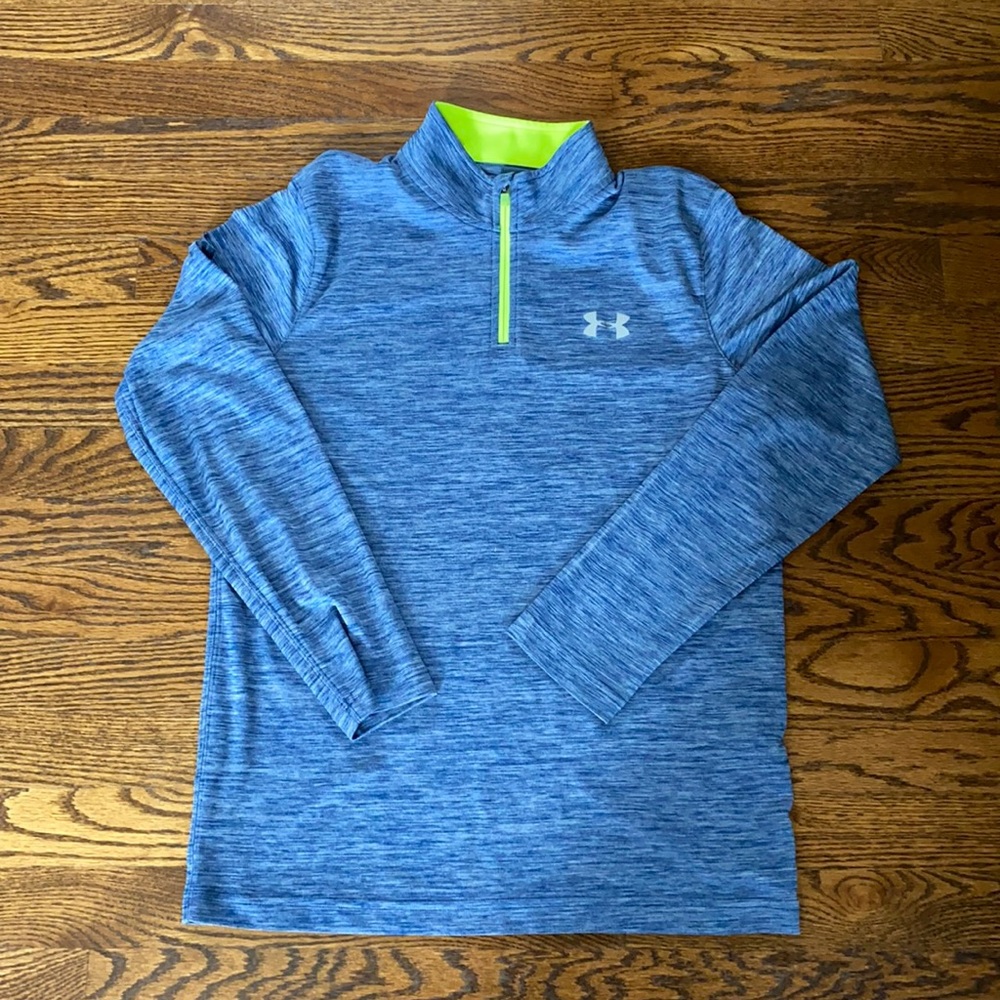 Boys under armour half zip